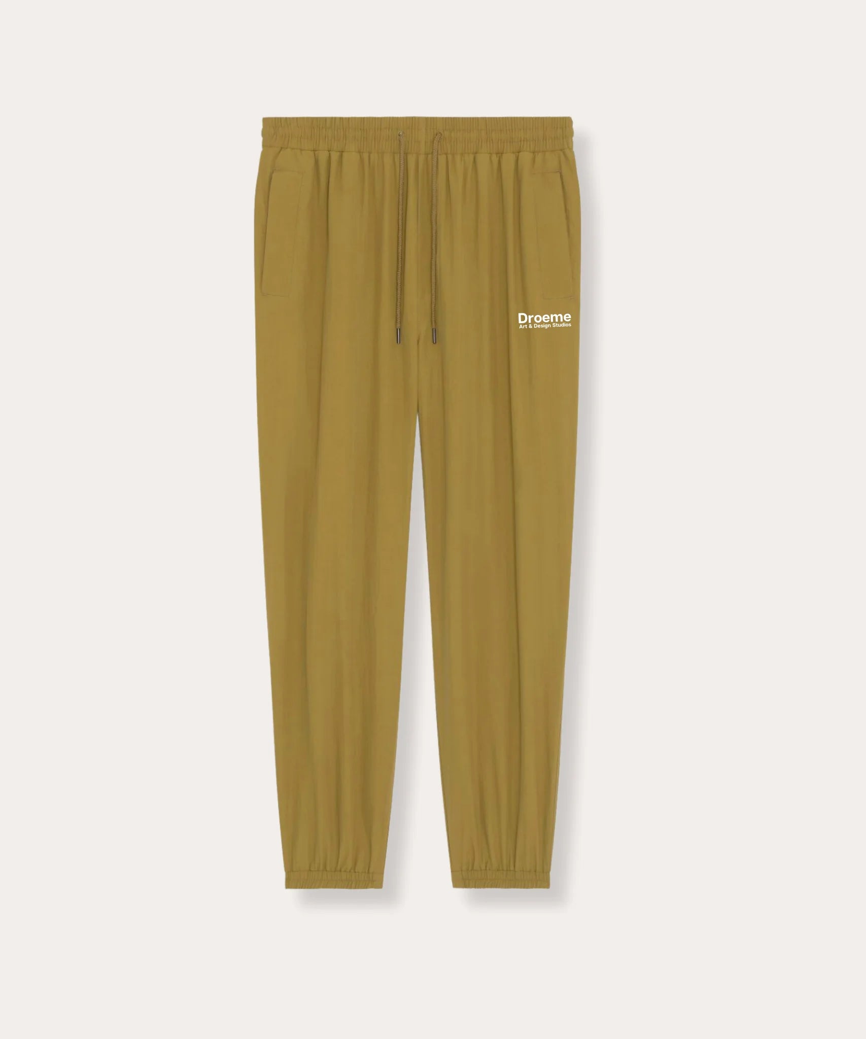 Olive Track Pants