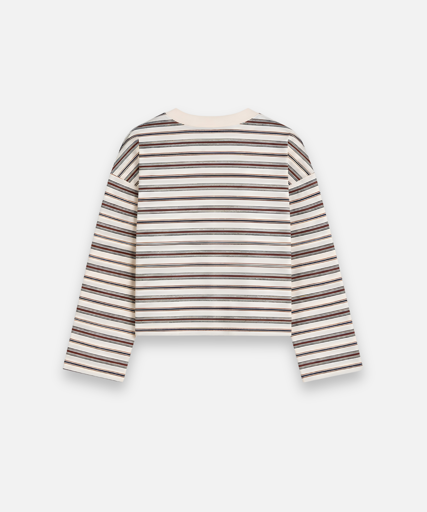 Striped Boxy Long Sleeve