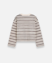 Striped Boxy Long Sleeve
