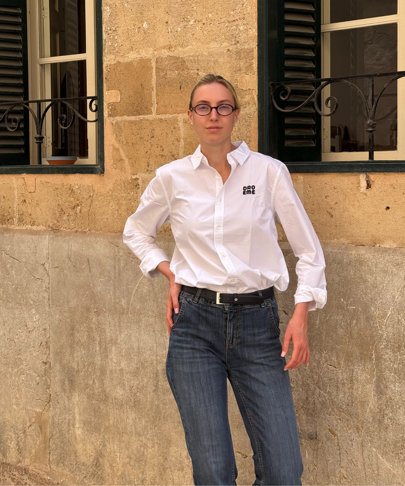 White Droeme Shirt