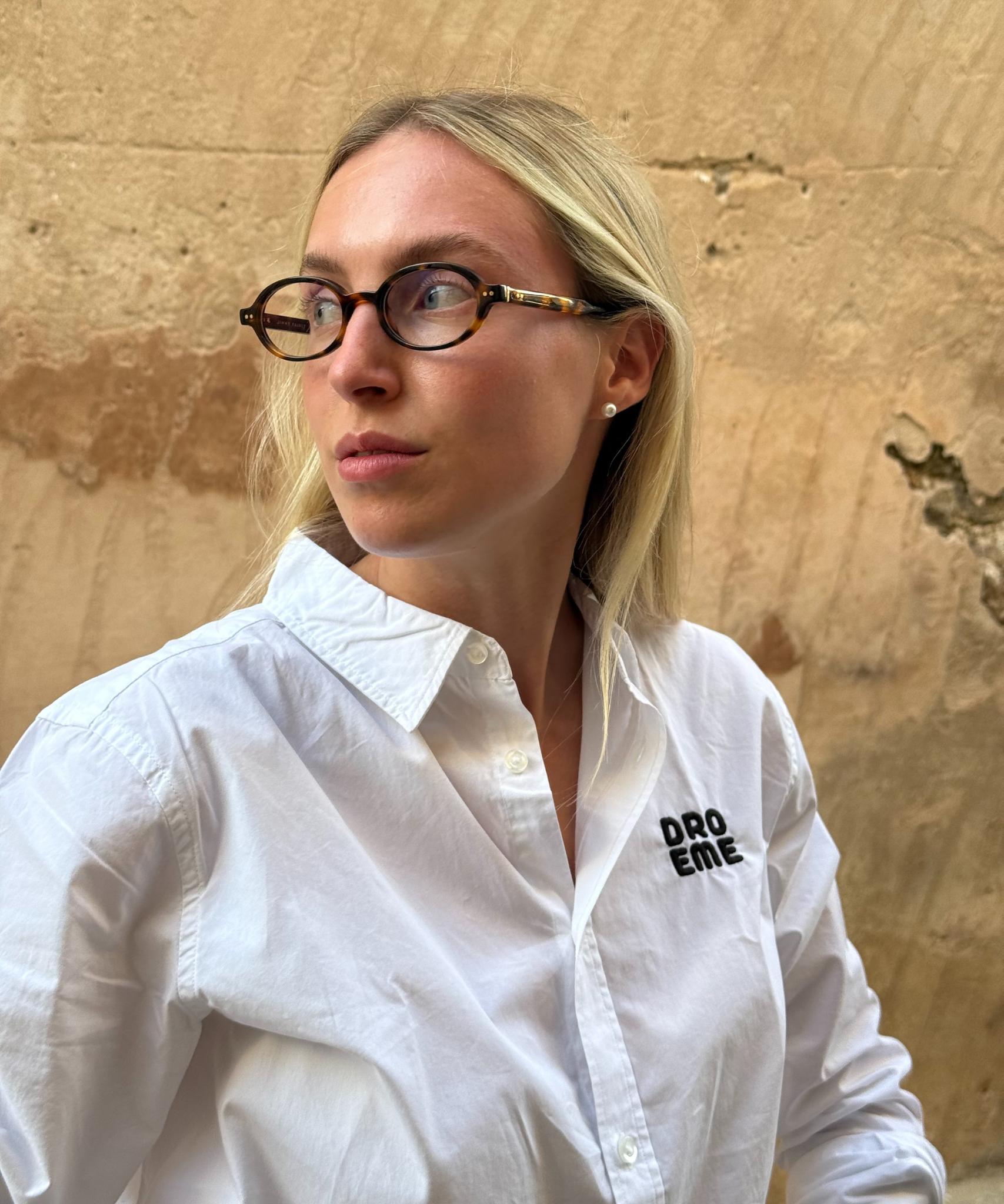 White Droeme Shirt
