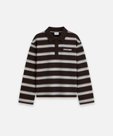 Striped Boxy Polo