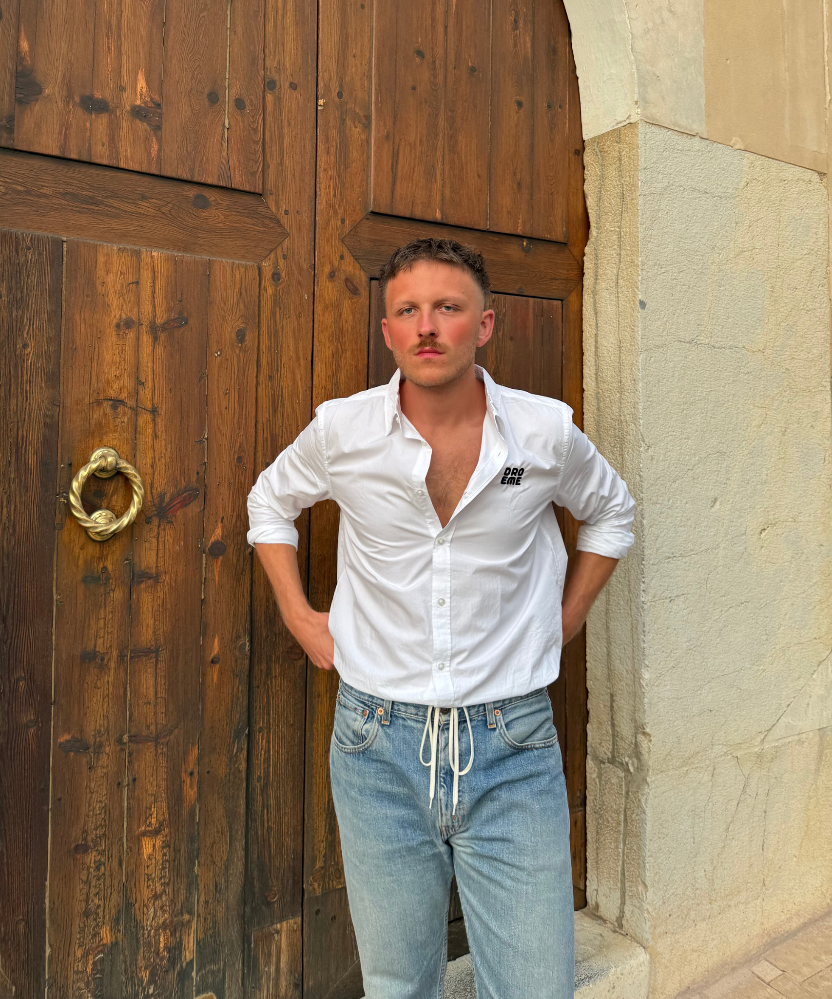 White Droeme Shirt