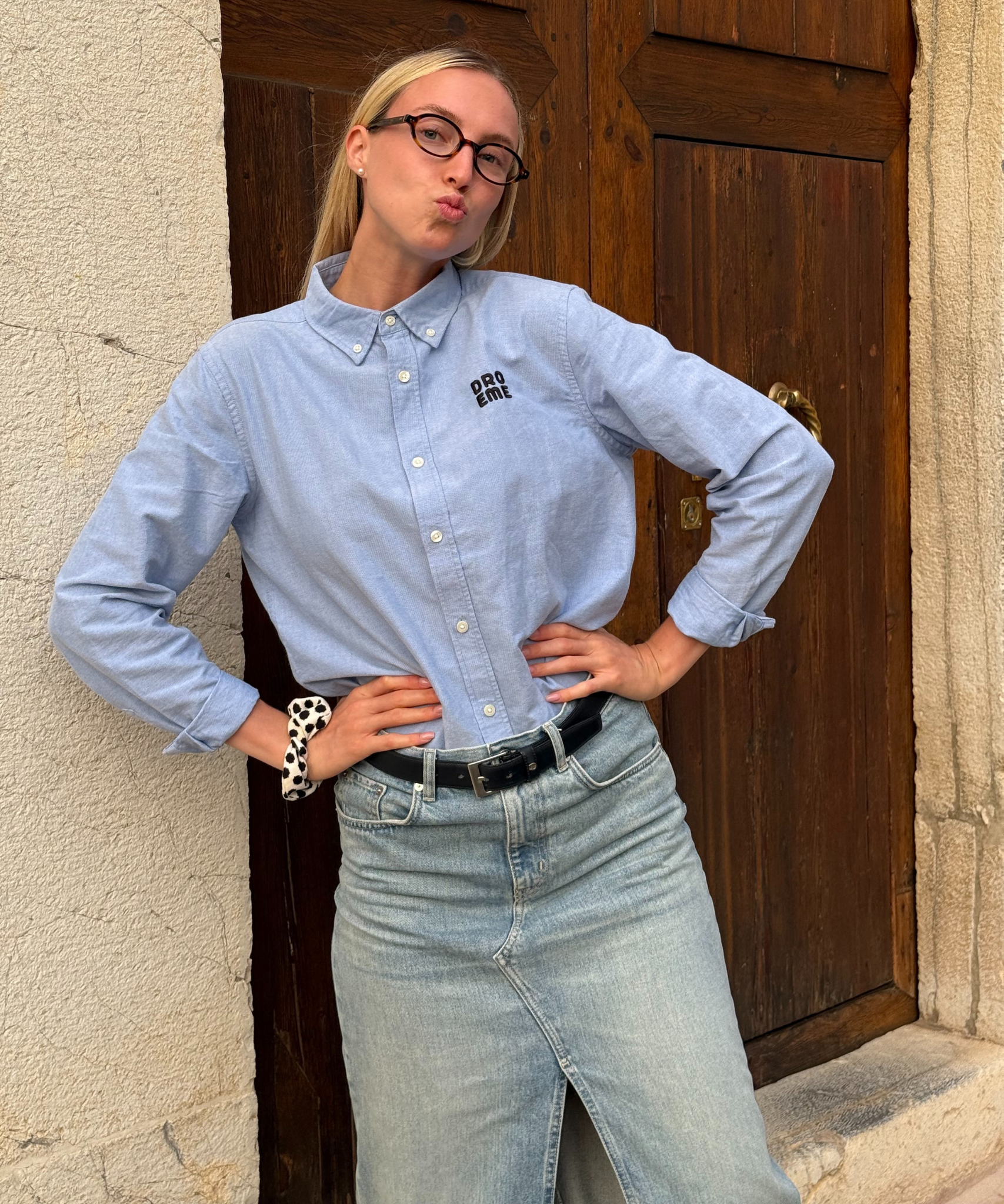 Blue Droeme Shirt