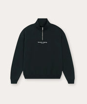 Black Zip Sweatshirt