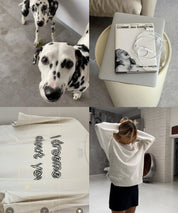 Camiseta con café con leche teñido