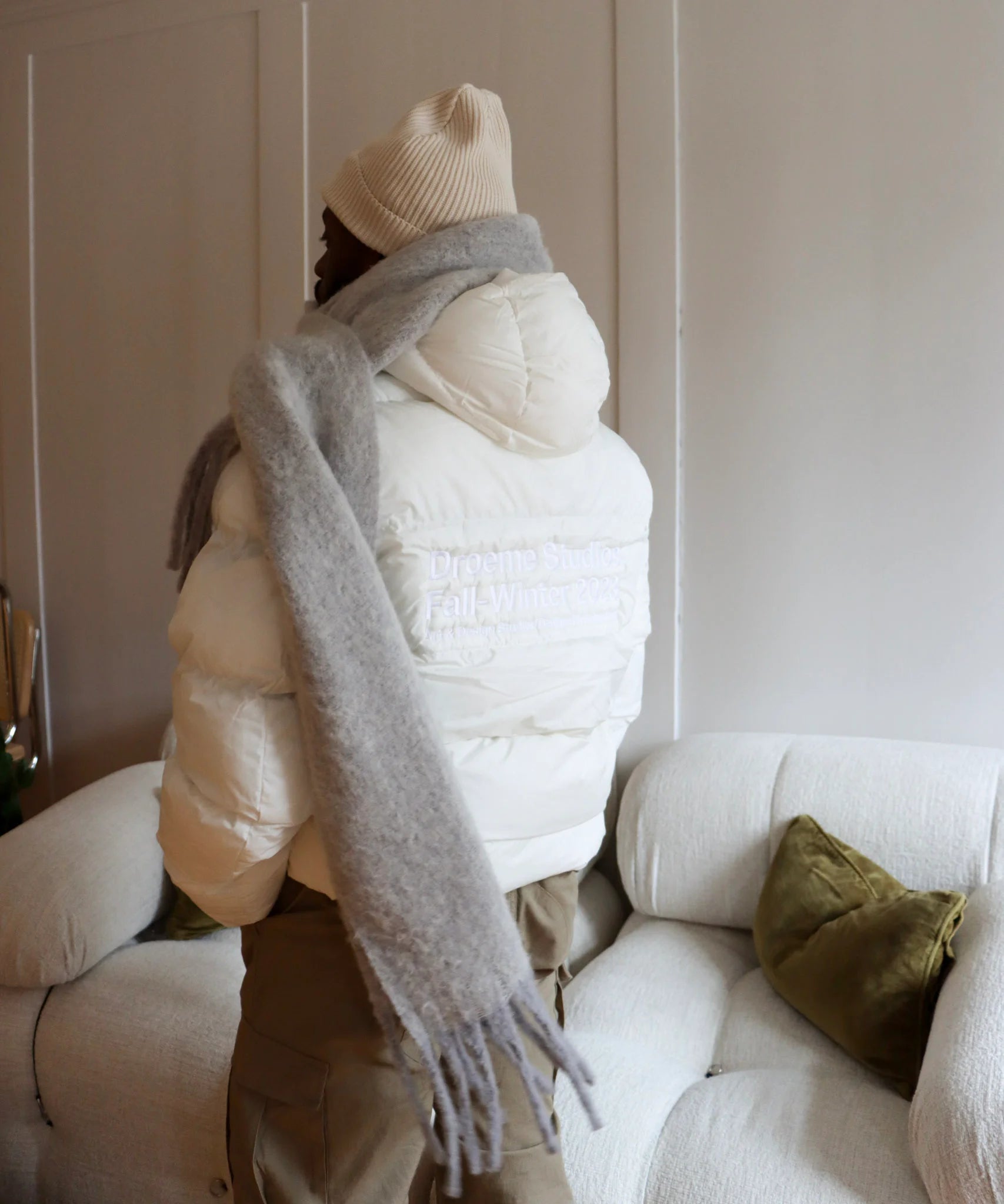 Snow White Puffer Jacket