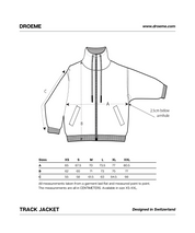 Droeme - Size Chart Track Jacket