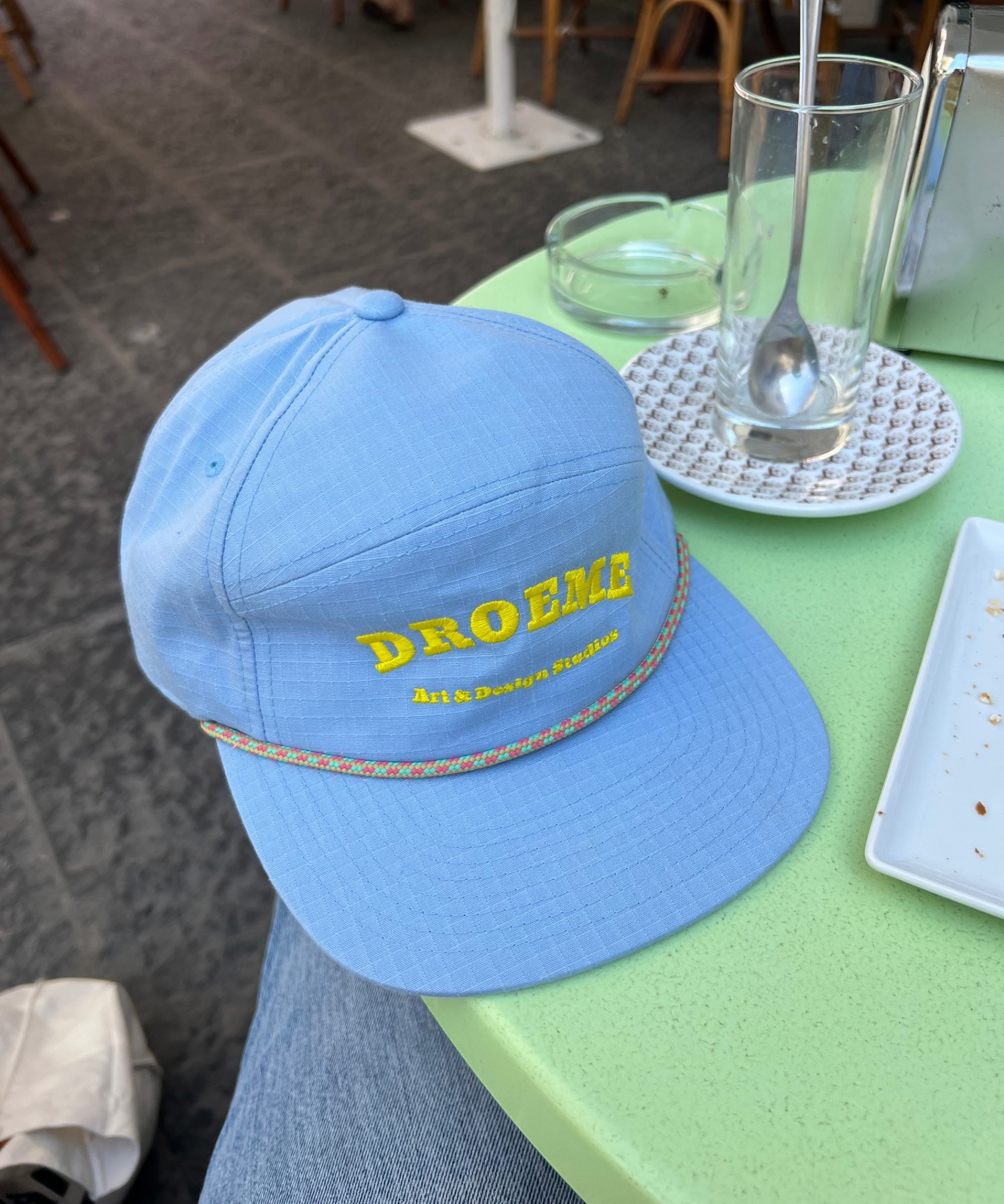 Light Blue Jockey Cap