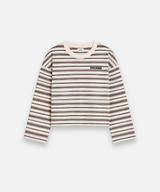 Striped Boxy Long Sleeve