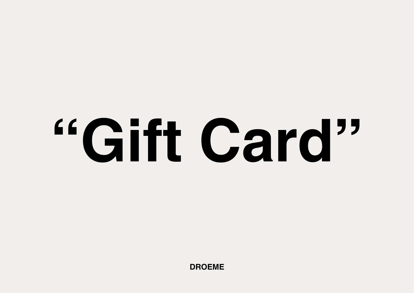 Gift Card