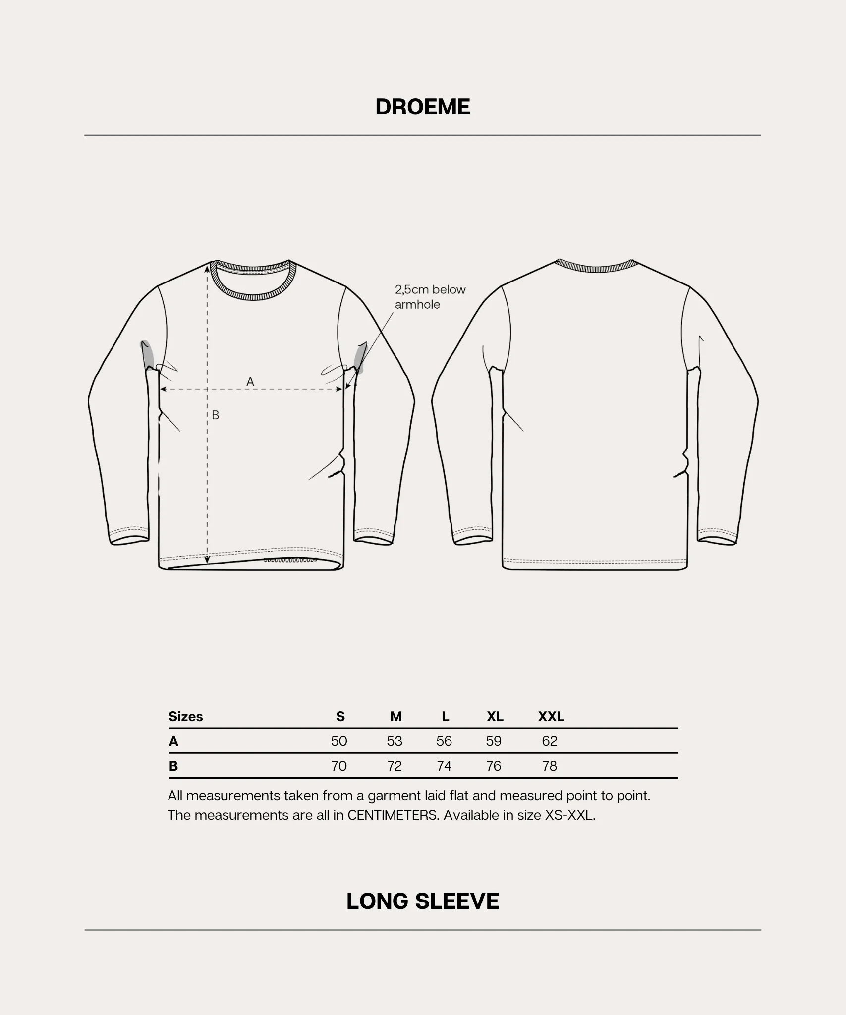 Our Song Long Sleeve