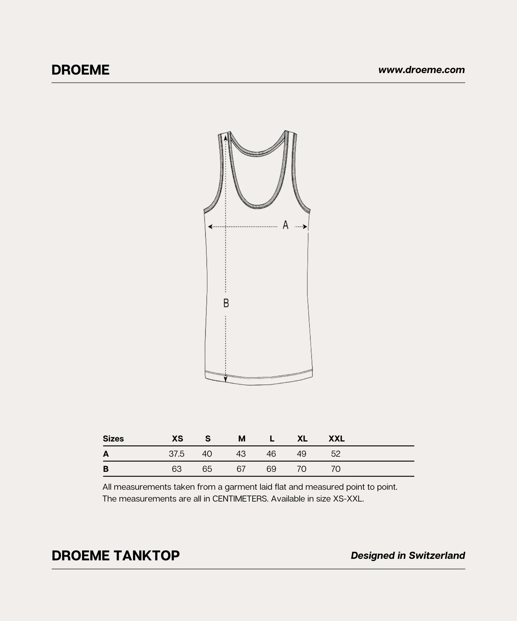 Black Droeme Tanktop