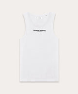 White Droeme Tanktop
