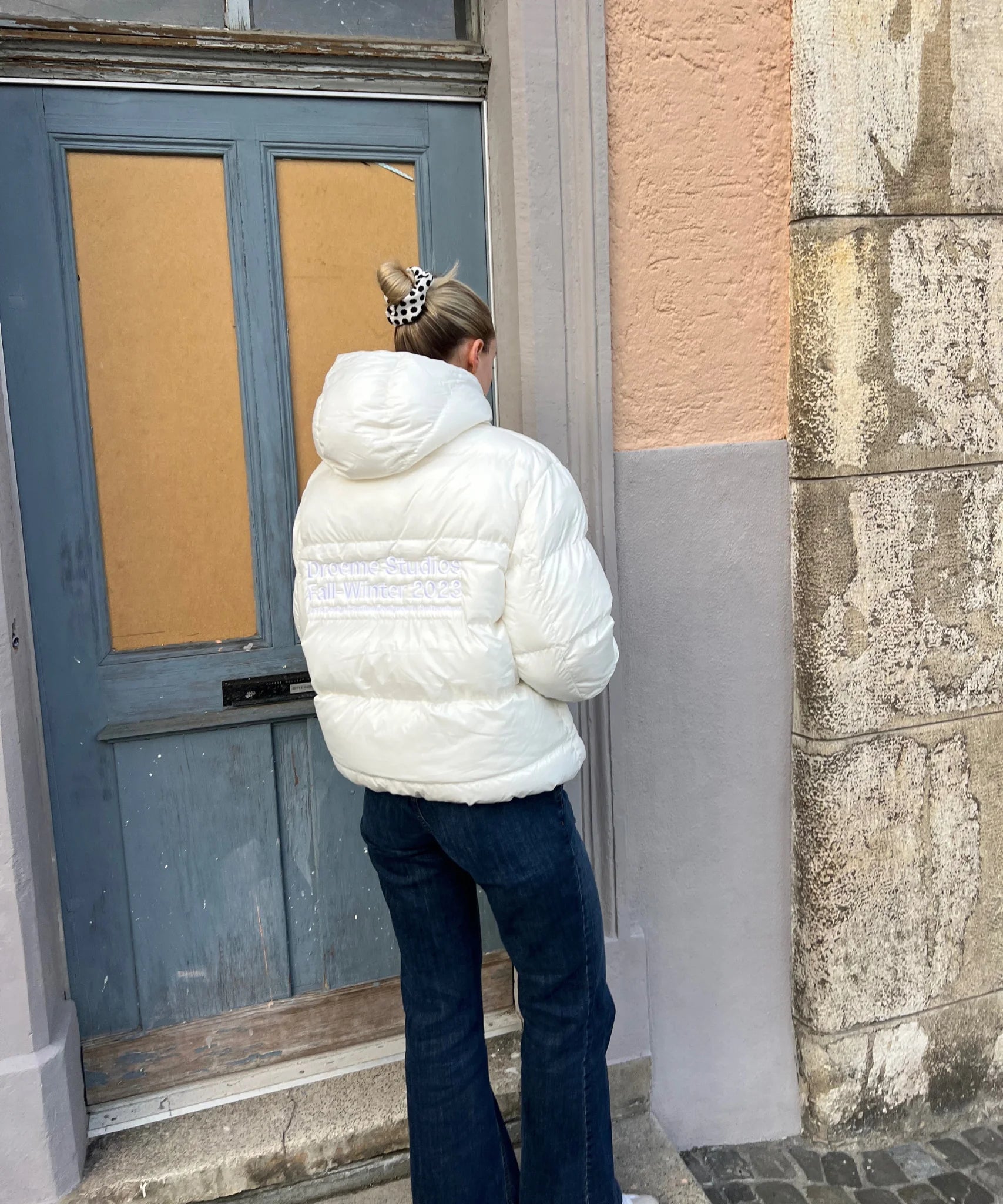 Snow White Puffer Jacket