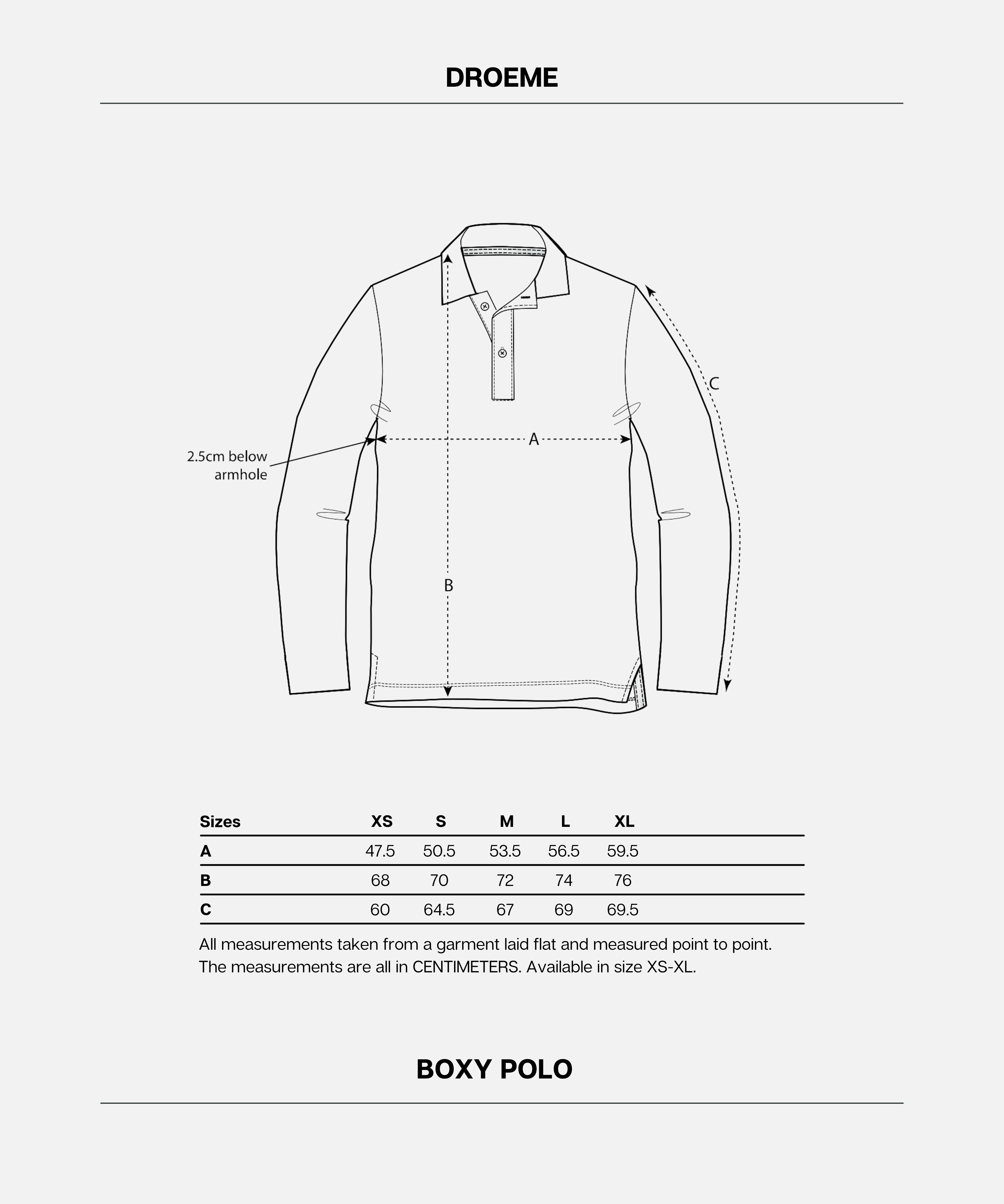 Striped Boxy Polo