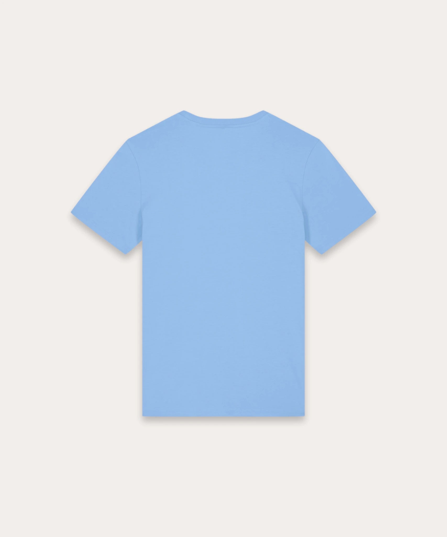 Camiseta con café con leche teñido